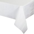 Creative Converting White Paper Tablecloth, 108"x50", 12PK 813272